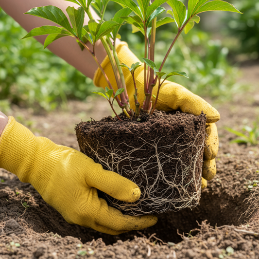How to Plant Peonies