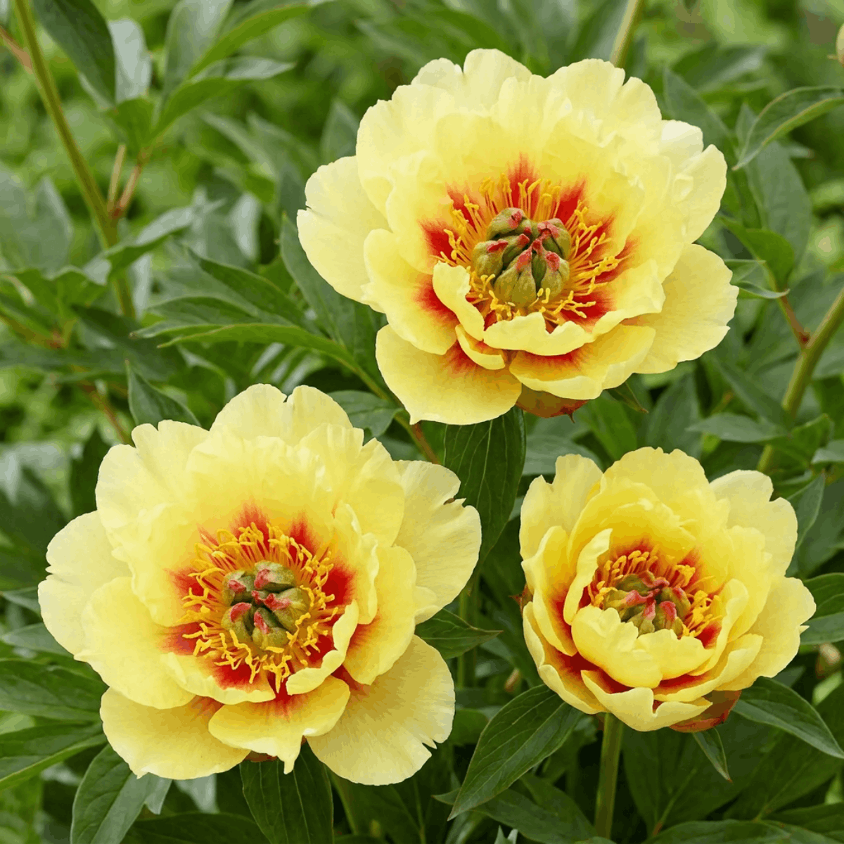 Peony Border Charm
