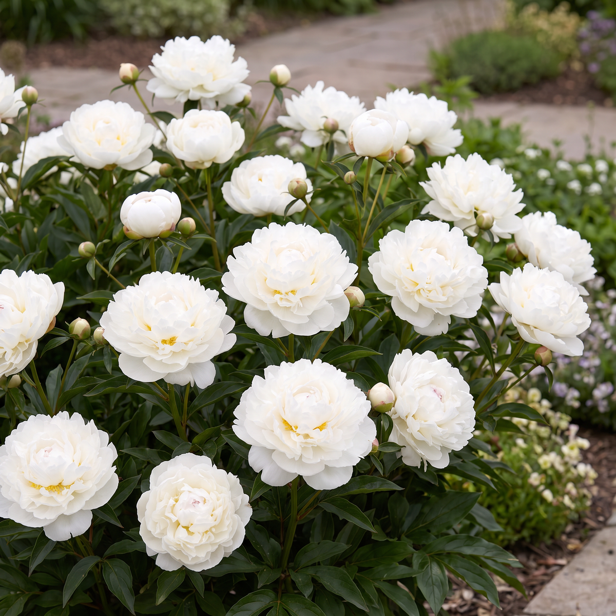 Peony White Lullaby