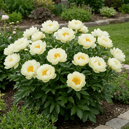 Peony Lemon Chiffon