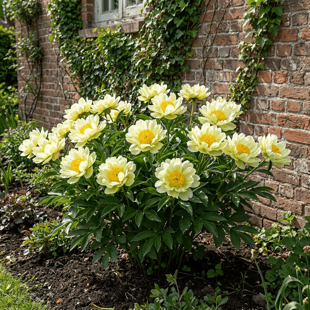 Peony Green Lotus