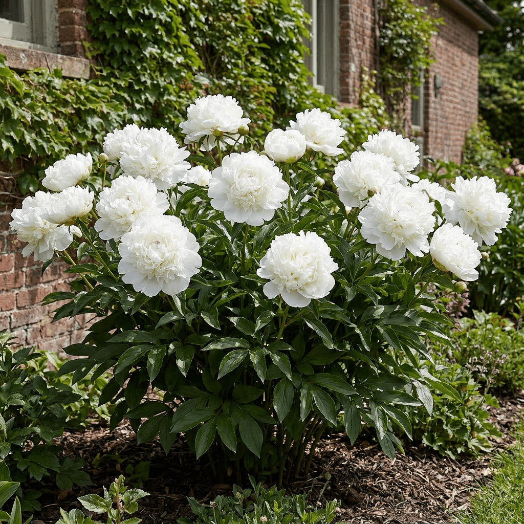 Peony White Sarah Bernhardt