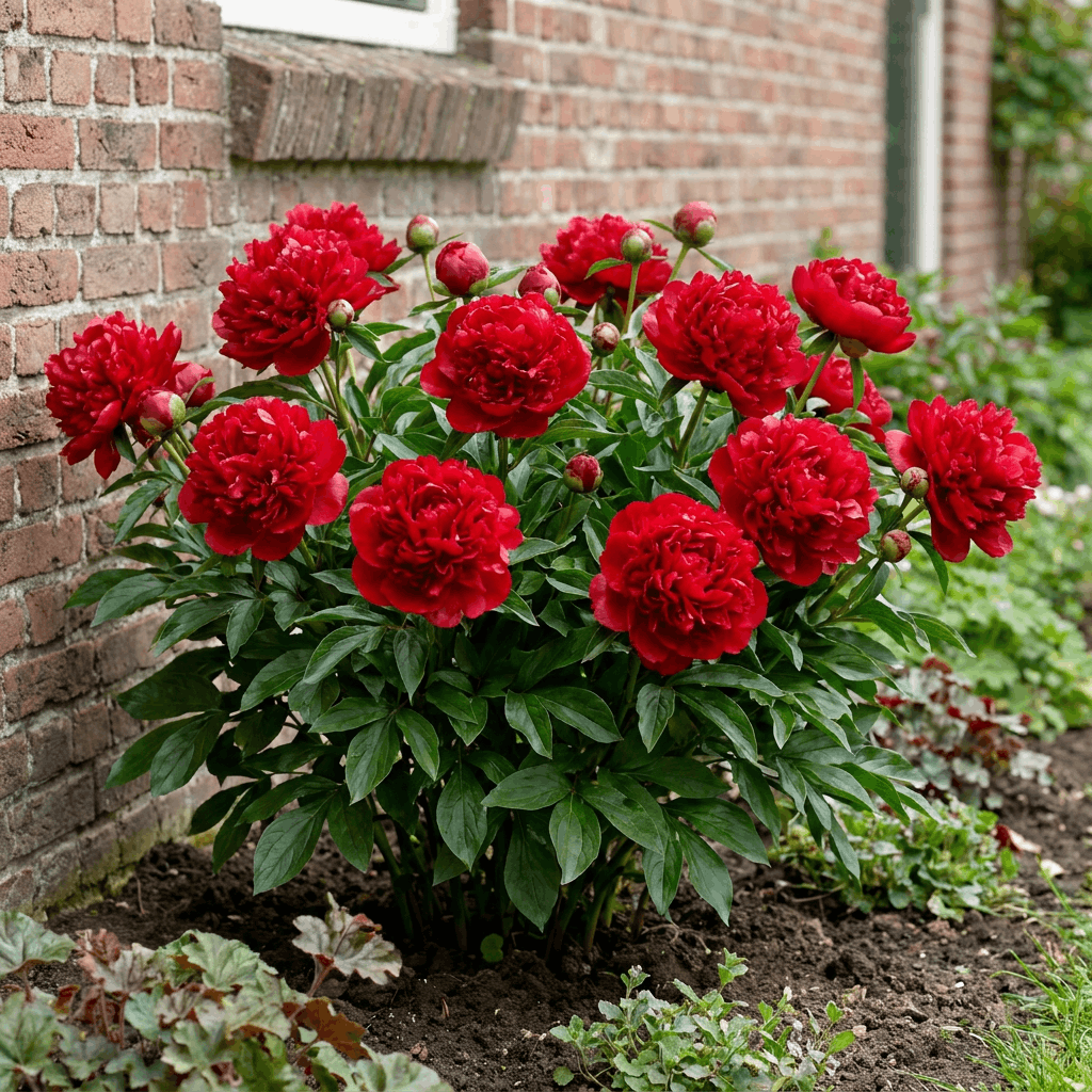 Peony Christmas Velvet