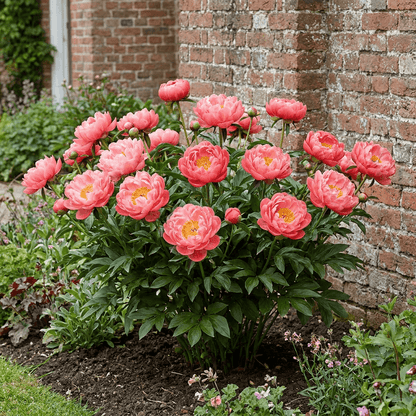 Peony Coral Charm