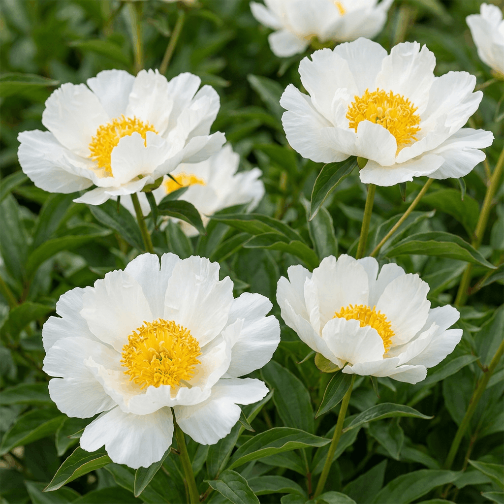 Peony Krinkled White