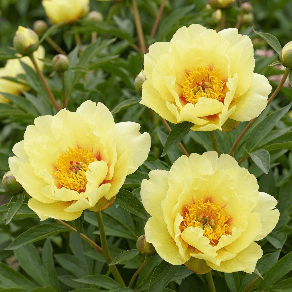 Peony Sequestered Sunshine