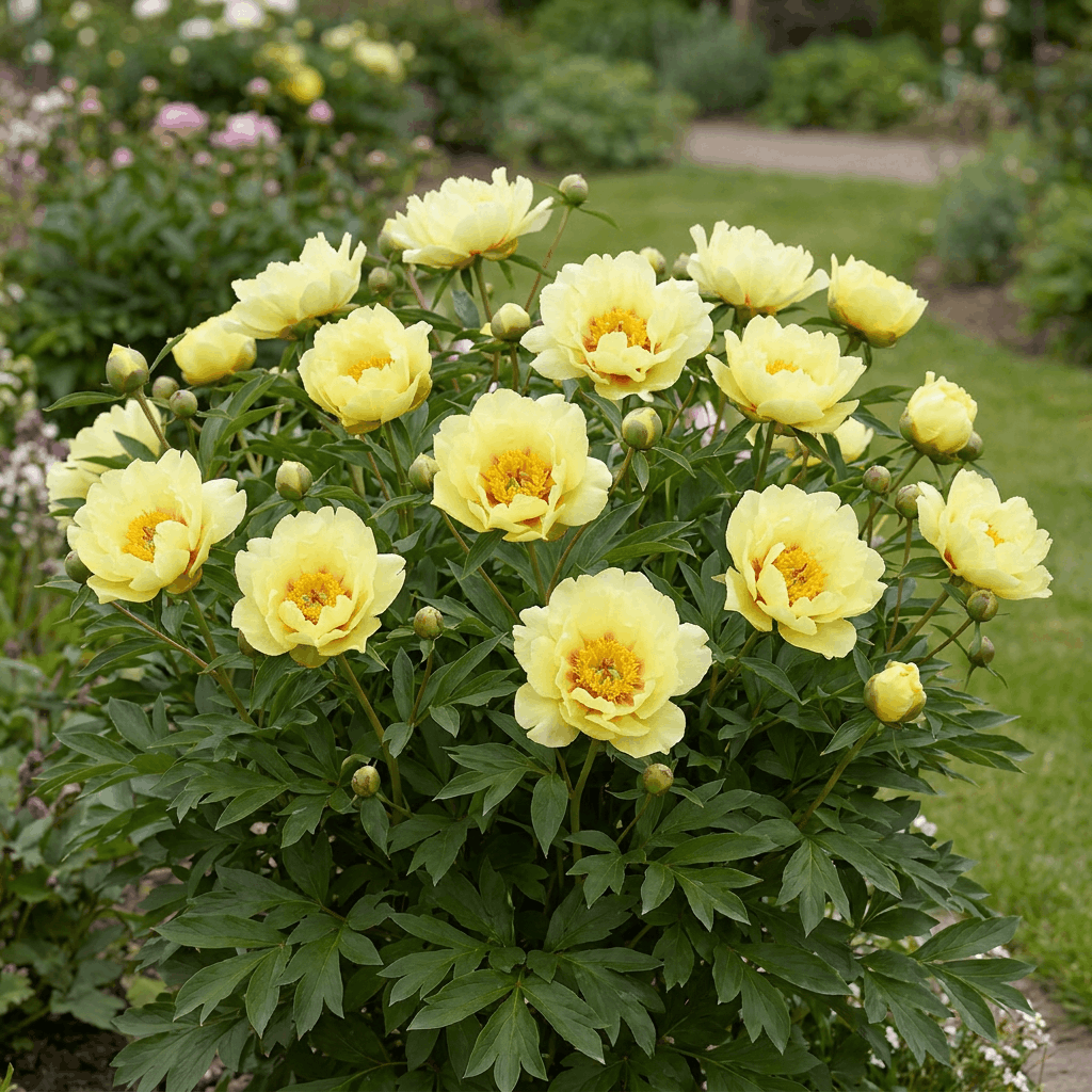 Peony Sequestered Sunshine