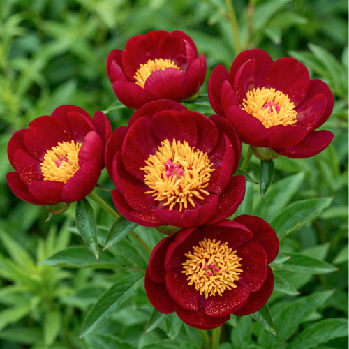 Peony Black Star